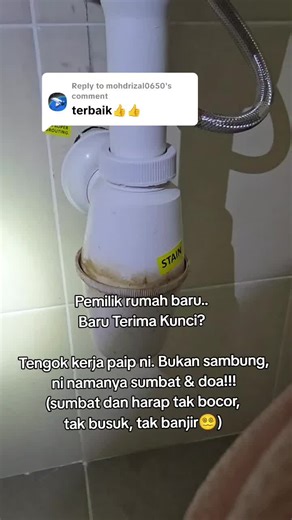 Replying to @mohdrizal0650 Terima kasih Tuan. Di MJ Defects Pro, setiap pemeriksaan dijalankan secara menyeluruh, terperinci dan tanpa kompromi, berlandaskan standard industri serta pengalaman lebih 20 tahun dalam bidang pembinaan. Kerana rumah anda bukan sekadar dinding dan bumbung. Ia adalah pelaburan terbesar dalam hidup anda — dan setiap pelaburan besar berhak diperiksa dengan teliti dan profesional. MJ Defects Pro is a Licensed Defects Inspection Service, led by a Licensed Defects Inspector