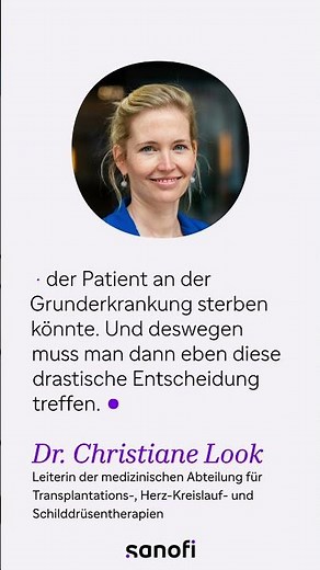 Was sind die Risiken einer Stammzelltransplantation? #Shorts