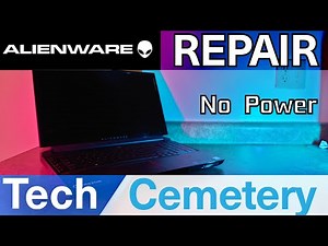 Alienware Area 51M Laptop Repair #3 - No Power