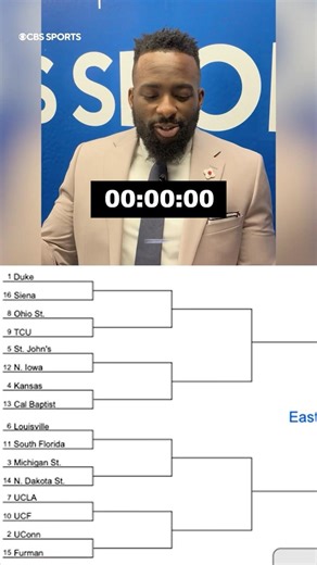 Zach Aldridge reveals his bracket for March Madness this year 👀
