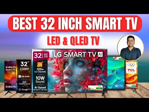 Top 5 Best 32 inch Smart TV 2025 ⚡32 Inch Smart TV ⚡Best 32 inch smart QLED TV