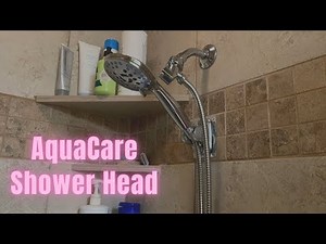 AquaCare AS-SEEN-ON-TV High Pressure 8-mode Handheld Shower Head Review