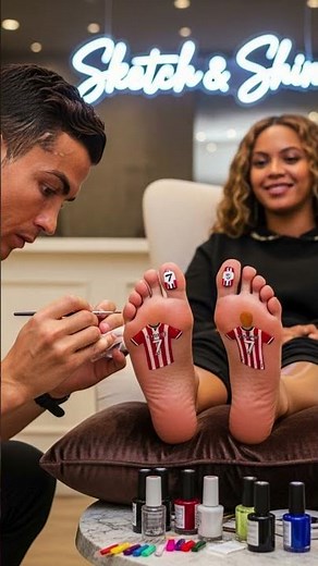 Beyonce Barefoot tickled by Ronaldo Full video on channel | Sketch and Shine show #barefoot #actress