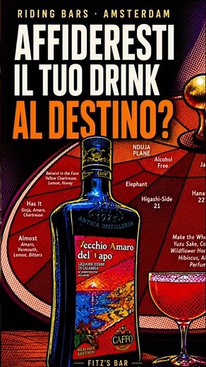 AFFIDERESTI IL TUO COCKTAIL AL DESTINO? La ruota di Amsterdam