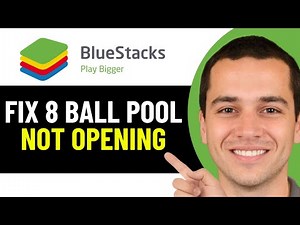HOW TO FIX 8 BALL POOL NOT OPENING BLUESTACKS 5 (EASY FIX 2025)
