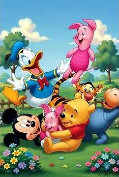 The Big Disney Crossover — Pooh x Mickey 🔥