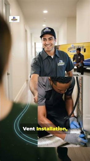 Dryer Vent Installation For Apartments And Condos Lillington, NC #dryerventinstallation #dryerrepair