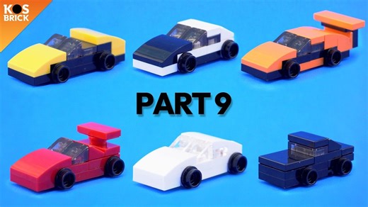 乐高城市系列迷你车辆系列跑车第9部分(拼搭教程)