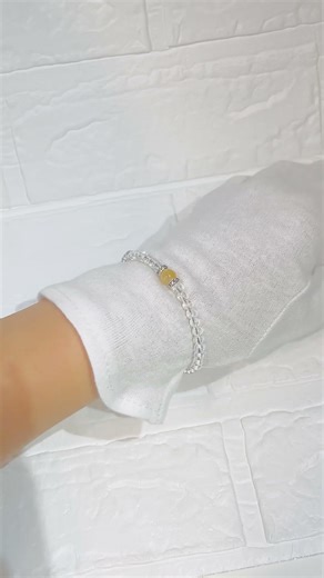 水晶＆11月誕生石シトリンbracelet