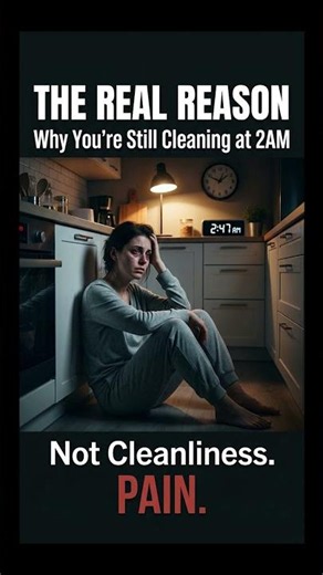 real reason of cleaning #psychology #animation