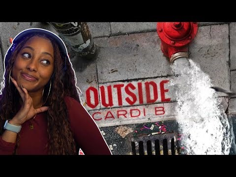 NEW CARDI! || Outside- Cardi B Reaction
