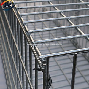 [Hot Item] Galvanized Welded Gabion Basket Fence/Gabion Wire Mesh Stone Basket