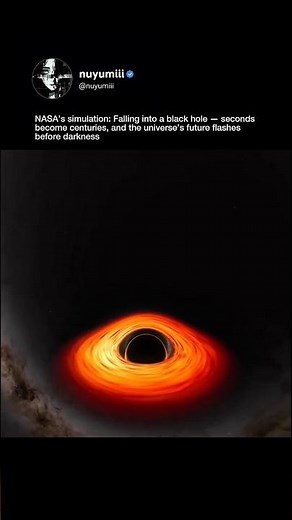 NASA’S Simulation: Falling Into A Black Hole