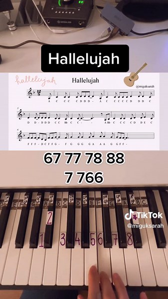 Easy Piano Tutorial: Hallelujah Piano Notes & Chords
