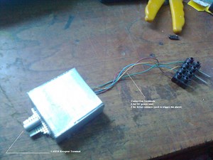 LASER Trip Wire Alarm Circuit