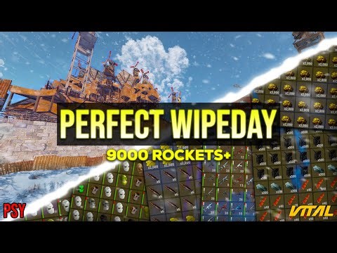 Rust┃How the PERFECT wipeday leads to shooting over 9000 rockets on Vital EU Monthly