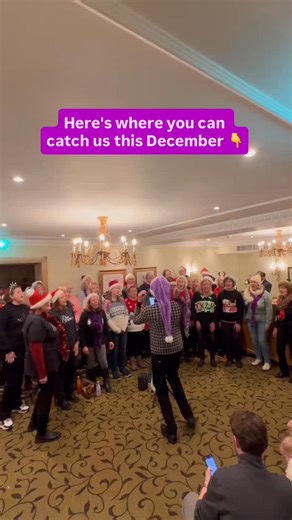 Keep the Christmas Spirit Alive!🎄 We are in full festive swing and December is packed with magical performances from our wonderful Glee clubs! 💜 We are performing all across the month and we’d love to see you in the crowd. 👇Here is where you can watch us this December… 3rd - Wantage Glee - Town Mayor's Carol Service 4th - Marlow Glee - Late Night Shopping 5th - Twyford & Winnersh Glee - Reading Minster Church 6th - High Wycombe & Tring Glee - Tring arts & Crafts 6th - Solent Glee - Christmas 