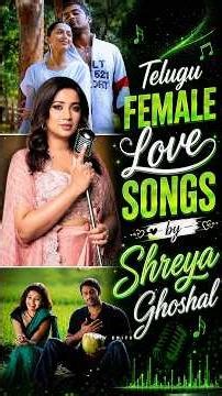 Shreya Ghoshal Top 8 Telugu Female Love Songs 💖 | Evergreen Melody Hits #shreyaghoshal