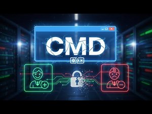 🤯 CMD Masterclass: Add & Remove Windows Users WITHOUT A Password (Fast & Easy!)