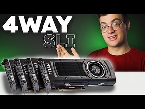 4 Graphics Cards in 1 PC!