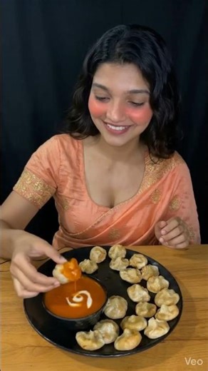 Mukbang ASMR Eating Momos 🥟 | Satisfying & Relaxing Eating Sounds | Momos Mukbang ASMR #mukbang