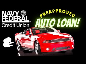 Navy Federal Credit Union Pre Approved Auto Loan In 5 SIMPLE Steps!