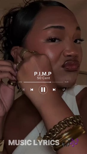 P.I.M.P @Rheanna #musiclyrics #songslyrics #pimp #50cent #fyp