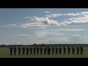 Snowbirds Missing Man Tribute to Captain Jeff Kuss