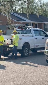 Update from Tall Pines: BEC crews and contractors are on-site working to replace broken poles and restore service to the more than 1,700 meters still out after last night's storm. Please give our guys room to work and remember to #thankalineman! To check the outage map, click here: https://becsc.outagemap.coop/ | Berkeley Electric Cooperative, Inc.