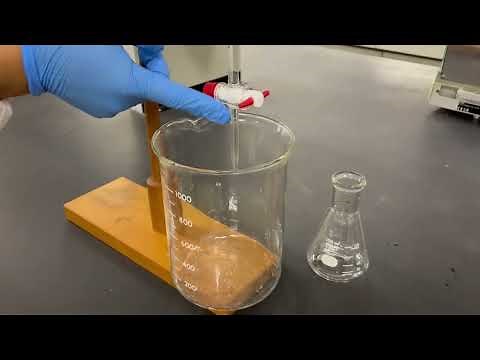 Forest Chemistry Experiment Equipment Manual 6: How to Use a Burette