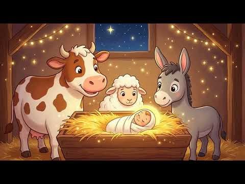 English | Silent Night Sing Along for Kids | Animated Christmas Song
