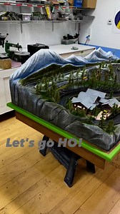 Excited to share the completion of our first HO 1/64 scale track! The client asked to have his home and favorite restaurant recreated in Colorado. We worked together with Mark Lutes and his team to create the seamless PVC circuit. #slotcars #mancaveideas #mancaveideas #slotcarsforever #interactiveart #petrolicious #hoslotcar | Slot Mods Raceways