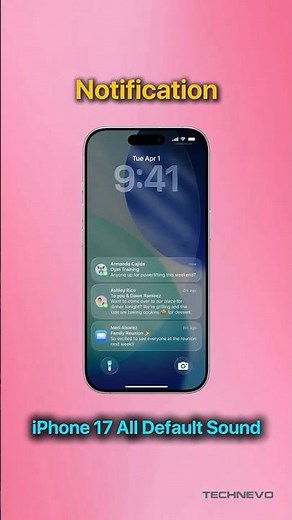 iPhone 17 Pro All Default System Sounds & Ringtones #apple #iphone #sound #ringtone #notification