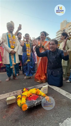 पार्थ-काव्या आणि जिवा-नंदिनी यांच्या लग्नाचं बाप्पा समोर अविनाश यांच गारानं #lagnanantarhoilachprem