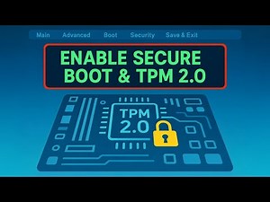Enable Secure Boot and TPM 2.0 for League of Legends