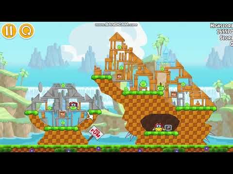 Angry Birds Tales: Green Hog Zone Gameplay