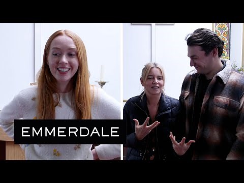 Emmerdale - A Chat With Emma, Lawrence and Jessie