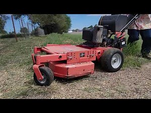 Gravely PRO 1336 mowing today!