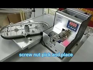 Screw Nut Dispenser Feeder Presenter Pick and Place Machine