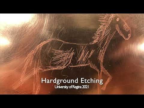 Hard Ground Etching