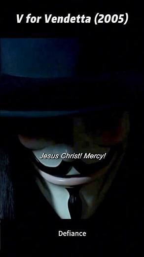 Masked Savior Appears 🎭 V Rescues Evey from Secret Police | V for Vendetta (2005)
