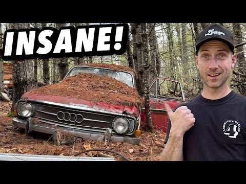 ABANDONED 48 YEARS! "SUPER" RARE AUDI WAGON RESCUE! Can We Save It?!