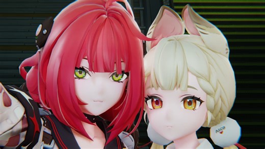 【MMD/绝区零】グリズリーに襲われたら♡【浮波柚叶/爱丽丝】