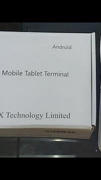Tutorial / A920 Smart Mobile Tablet Terminal.
