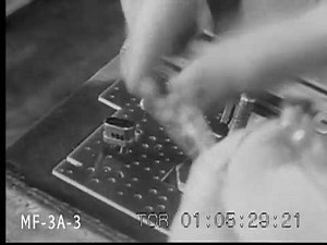 Assembling Transistor Radios 1955