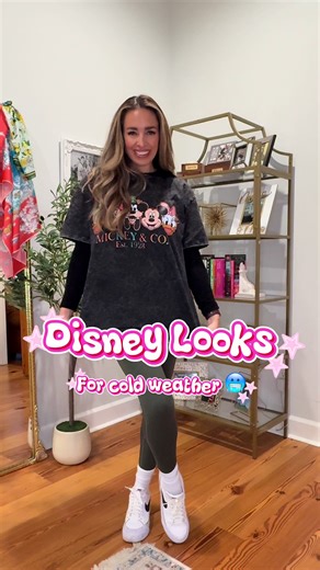 🌟 Disney Cold Weather Looks 🌟 Easy, comfortable looks that will keep you looking cute while pushing a stroller for ten miles through crowds of people as you book your next LL 😅😏. Outfits mostly are from SHEIN, Amazon, and ETSY. Links in comments 😘 #disney #disneyoutfitideas #disneyoutfits #disneyworld #disneyootd