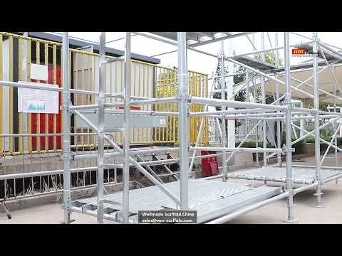 Crab 60 Hi Load Shoring Scaffold System - Heavy Duty Scaffold for High Load Requirement Construction
