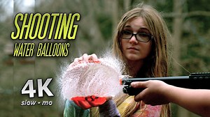 We shoot some huge water balloons in slow motion #4k, in preparation for the full 4k #slowmotion episodes of Warped Perception. I filmed this in high speed Phantom Flex 4k with my niece and nephew, it was raining so the other subjects we will film next shoot. | Warped