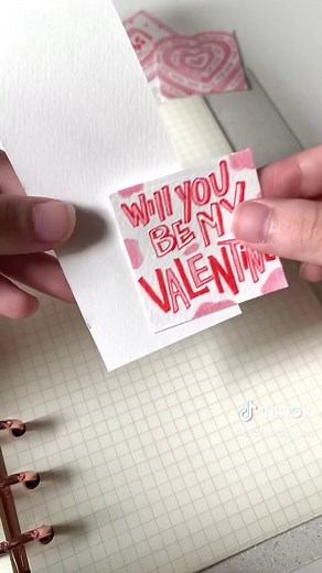 DIY Waterfall Card for Valentine | Handmade Gift Ideas
