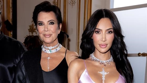 Kim Kardashian Channels Mom Kris Jenner With Hair Transformation at Paris Fashion Week 2025
